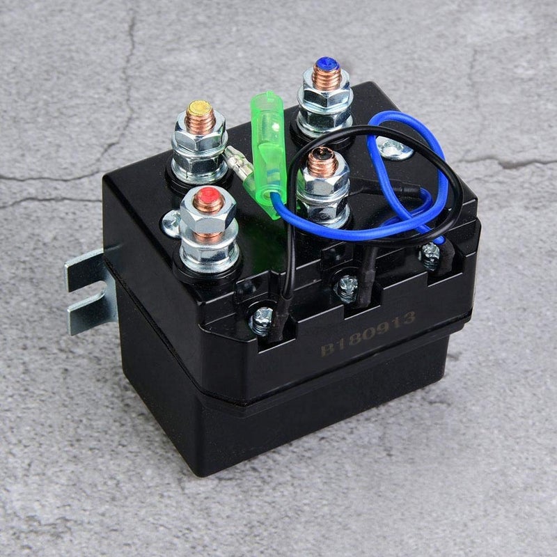 Estink Winch Solenoid Relay, Winch Contactor Reversing Relay for 1500-5000lb ATV UTV Winches - Image 5